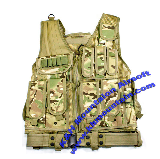 Tactical Molle Assault Vest / V045 / CP