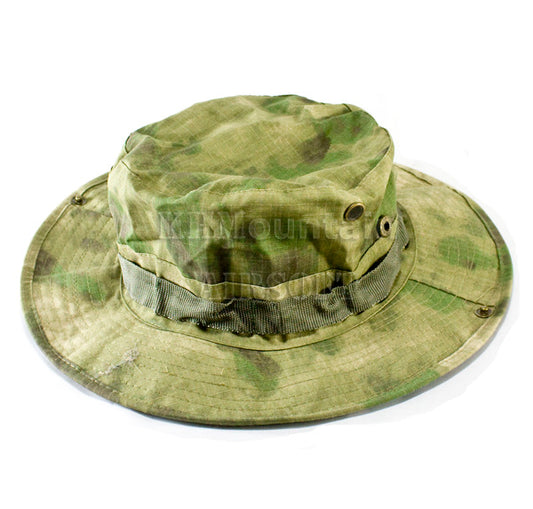 US ARMY Camo Military Boonie Hat / A-TACS Woodland