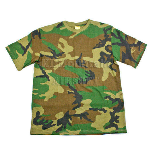 Uniform Short T-Shirt (Stronger Elasticity) / Woodland