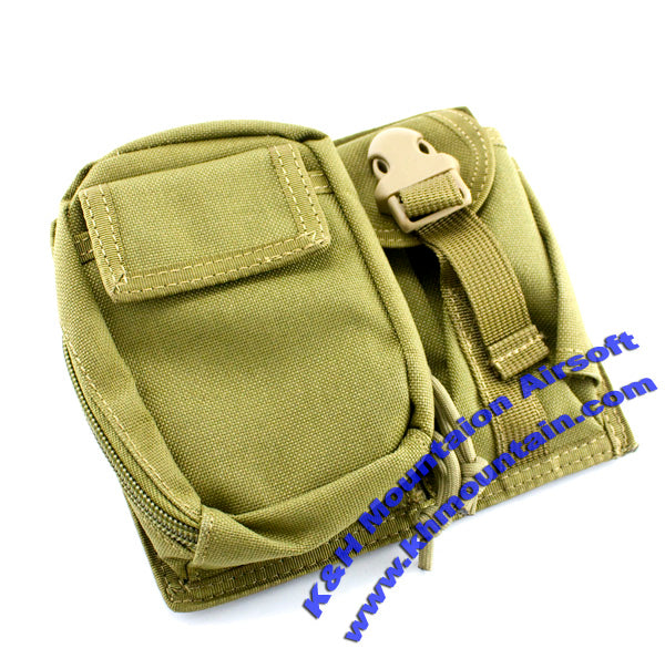 Utility Waist #101 Molle Pouch Bag / TAN