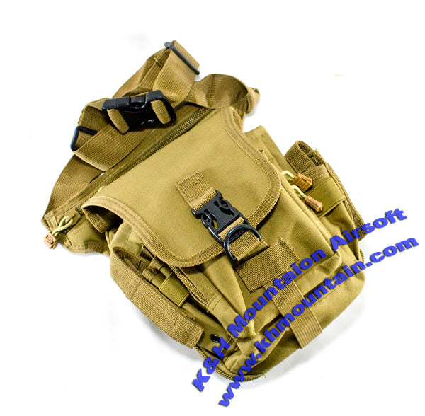 Tactical Dropleg Pouch #040 / TAN