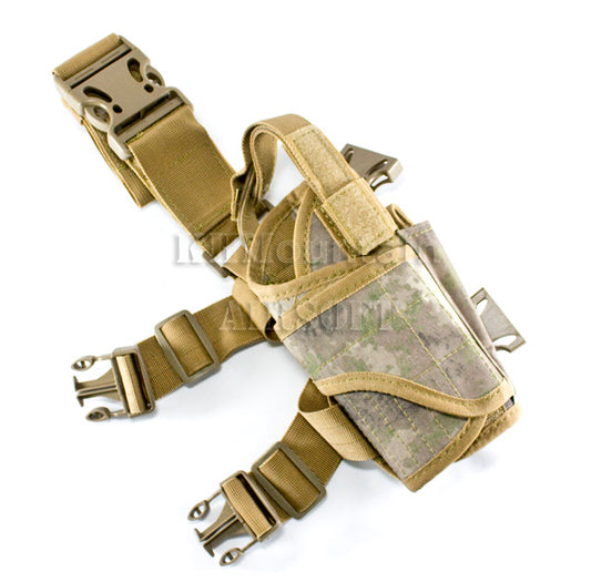 Military / Army Dropleg Pistol Holster / A-TACS