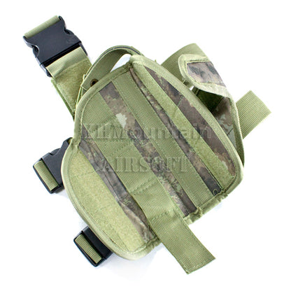 Military / Army Dropleg Pistol Holster / A-TACS (B)