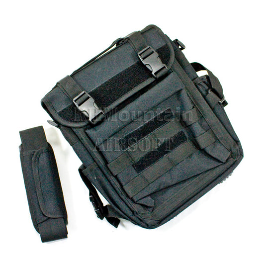 Nylon Notebook Computer Bag / 27 x 32 x 10cm (Black)