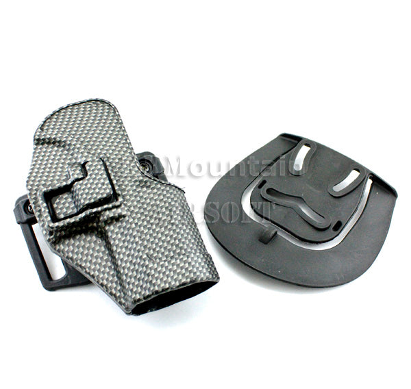 CQC Carbon Fiber Style Plastic Holster for USP .45