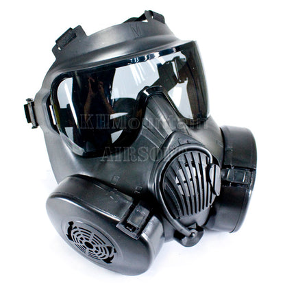 Full Face Protector M50 Dual Anti-Fog Fan Ventilation Mask / BK