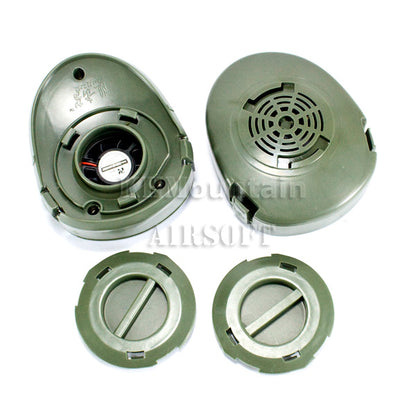 Full Face Protector M50 Dual Anti-Fog Fan Ventilation Mask / FG