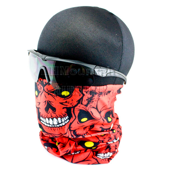 Cacique Tactical Half Face Mask / Red
