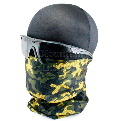 Cacique Tactical Half Face Mask / Woodland (B)