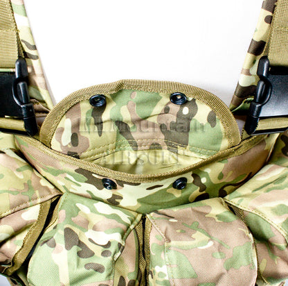Tactical AK Front Chest Pouches Vest / CP