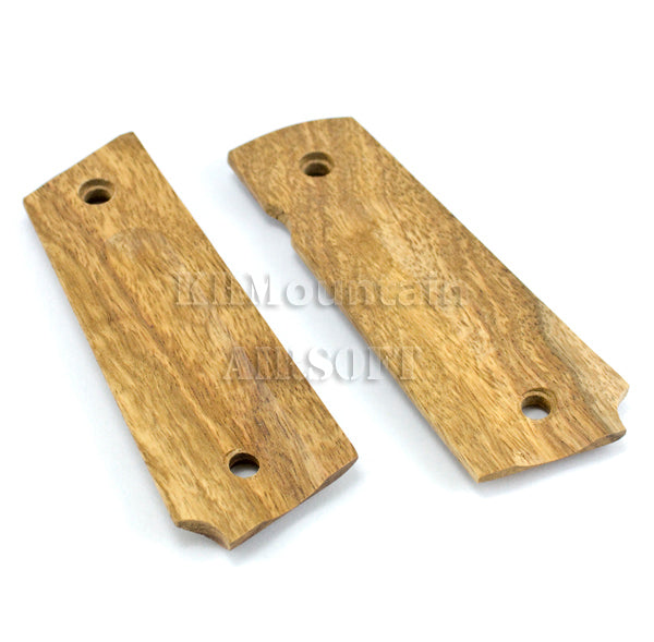 Real Wood Panel Grip Cover For M1911 / MEU (with Kimber Marking)