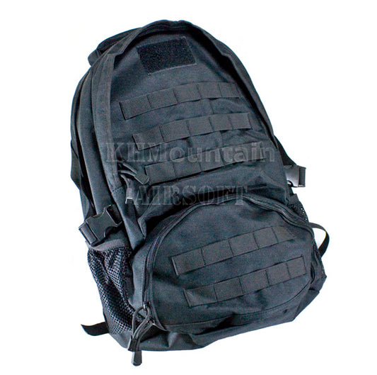 Tactical 600D Nylon 3F Magic Versatile Molle Back Pack / Black