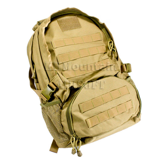 Tactical 600D Nylon 3F Magic Versatile Molle Back Pack / TAN