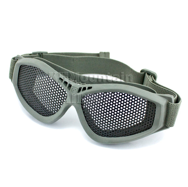 Military Soft Rubber Mesh Protection Glasses Goggles / FG