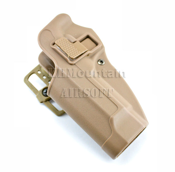 CQC Style Holster /w Belt Loop & Paddle for M92 (Left Hand) / DE