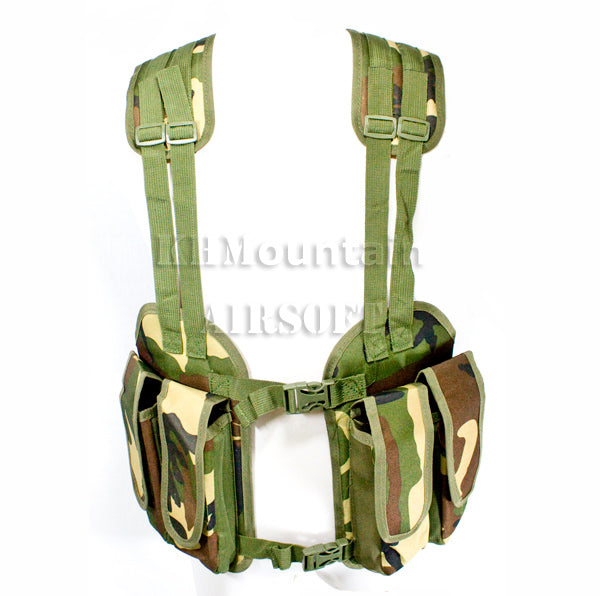 Tactical Navy Seal Modular MOD Vest / Woodland