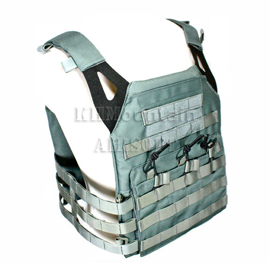 Tactical Military Molle Plate Carrier JPC Vest / Grey