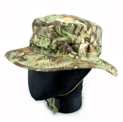 ARMY Camo Military Boonie Hat / Highlander Woodland
