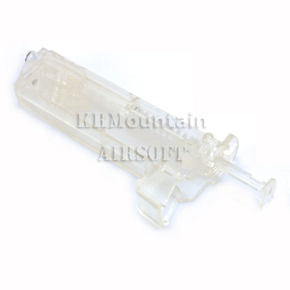 Pistol Magazine Shape Plastic 100 rds 6mm BB Loader / Clear