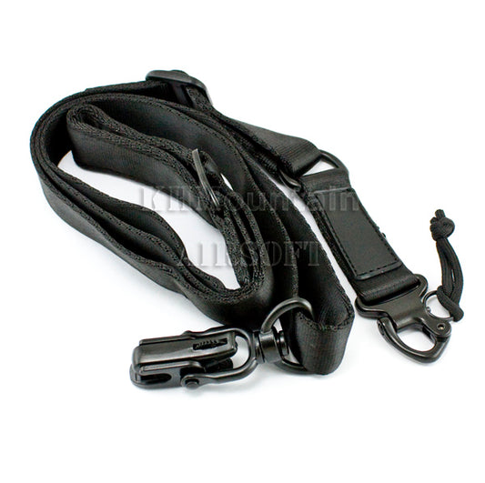 Tactical TWO-POINT Rifle Sling & ASAP Sling Attachment / Black