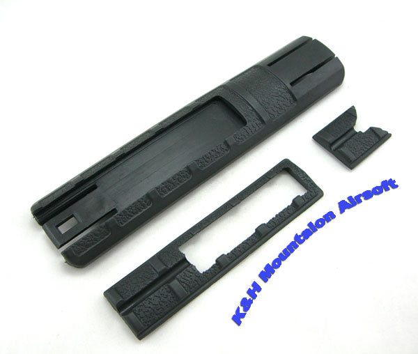 Element TD Battle Style Grip Rail Cover with Pocket in Black