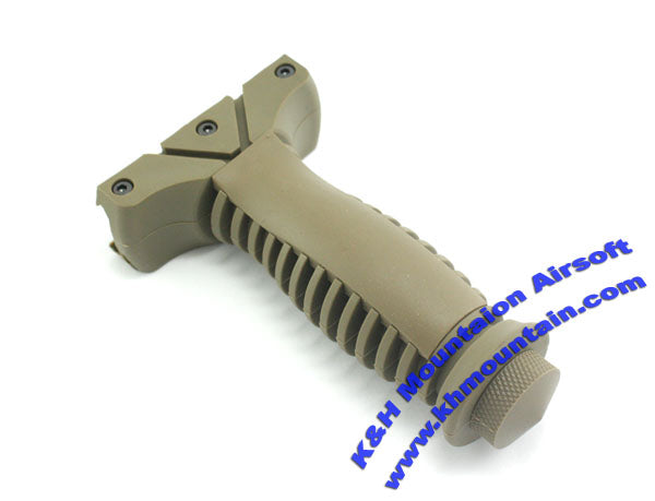 Element CQB Tactical Hand Grip with battery compartment / TAN