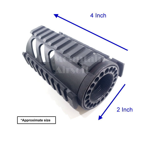 M4 Ras Ris M4 RIS/RAS Floating Rail 4 inch – KHMountain Airsoft
