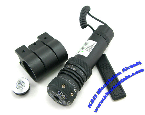 Tactical Green Laser JG- 8A with Mount & Tail