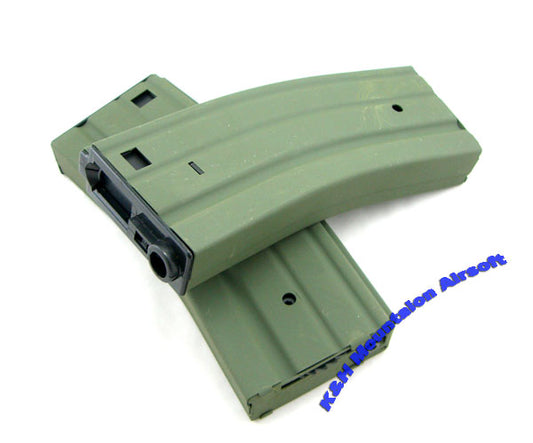 Battleaxe M4/M16 300 rds Mag in Green Color (each)