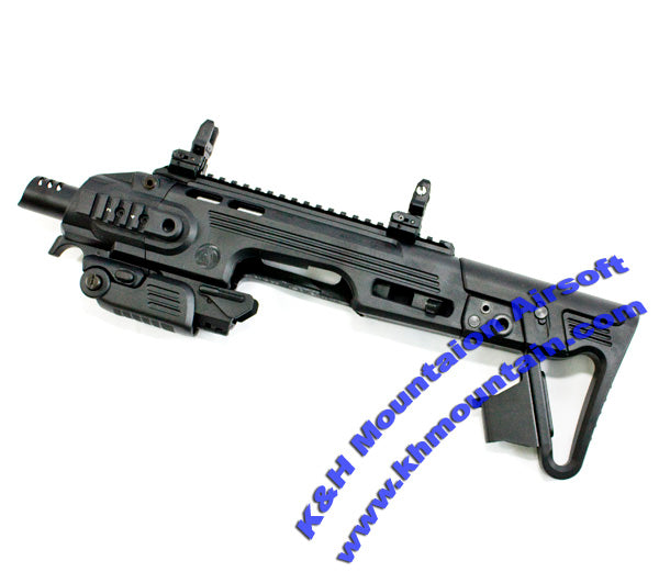 CAA Airsoft RONI Pistol Carbine Conversion For Glock / Black