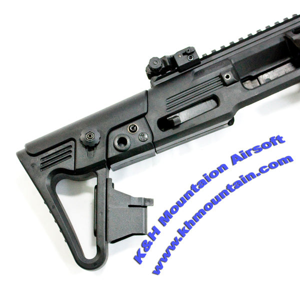 CAA Airsoft RONI Pistol Carbine Conversion For Glock / Black
