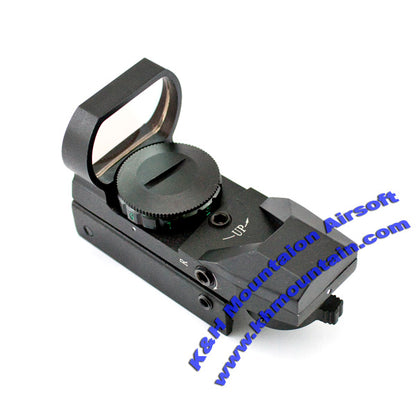 Tactical 4 Reticle Illuminated R/G Dot Reflex Sight / (Type B)