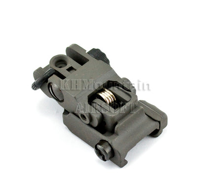 AF Full Metal M4 Foldable Rear Sight / Black