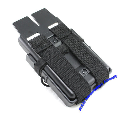 M4 single plastic Molle Magazines carrier / Black