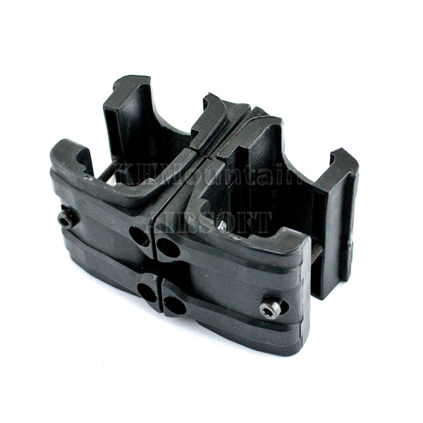 Polymer Double Magazine CLAMP for MP7 Magazine / Black