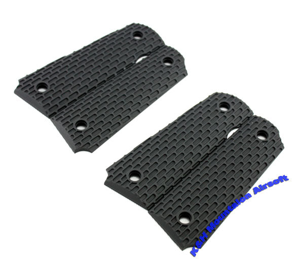 A.C.M. M 1911 pistol grip panels in Black (4-pcs)