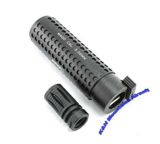 M4 KAC style QD silencer with QD flash hider (Short Type)