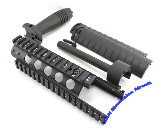 CYMA MP5 CNC マットブラック高品質アルミニウム RAS フルセット (C.52)