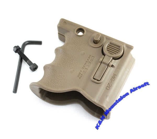 M4/M16 Quick Release Front Grip Mag Adapter Kit / TAN