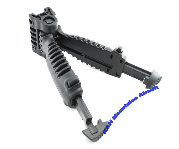 Total bipod Grip for 20mm rail with marking (Black)