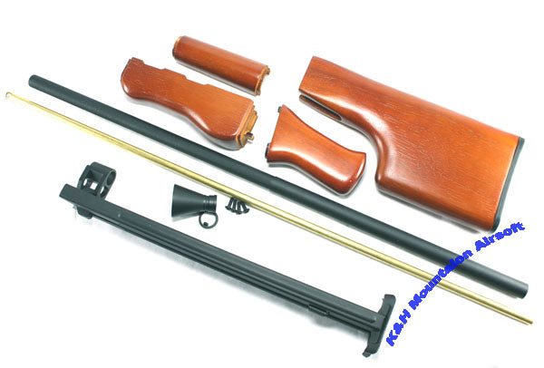 RPK real wood stock and steel front set kit for AK