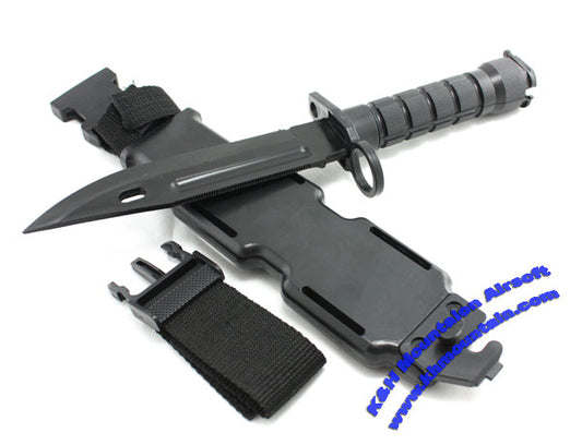 M9 Plastic knife bayonet with flexible rubber blade