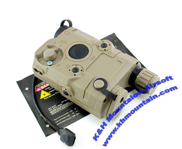 AN / PEQ-15 Style Battery Box with Red laser / OD