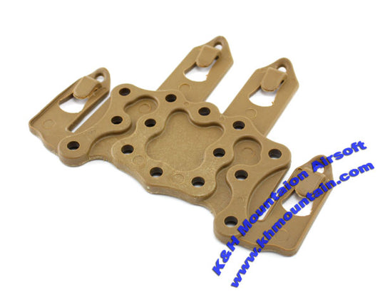 CQC Plastic Platform for Molle Hanger / TAN