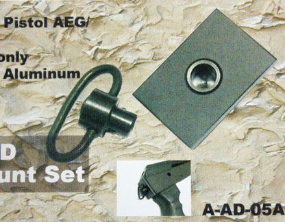 AK Aluminum Rear QD swivel mount Set/ A-AD-05A