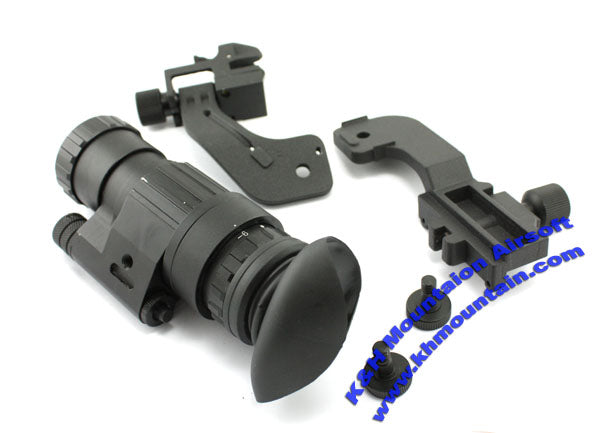 Full Metal 3X Magnifier Scope with Red Laser PVS14