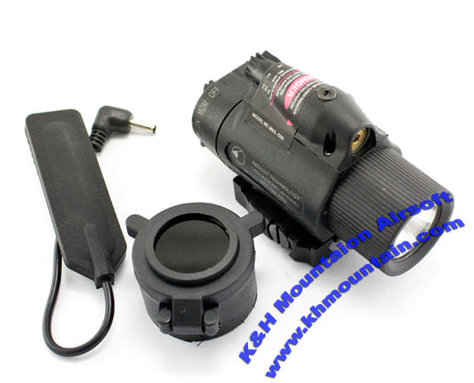 M6X Tactical Laser Illuminator with infrared filter / LED Versio
