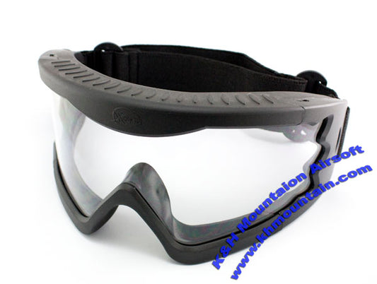 Xeye Style Goggle with Clear Len Version / Black
