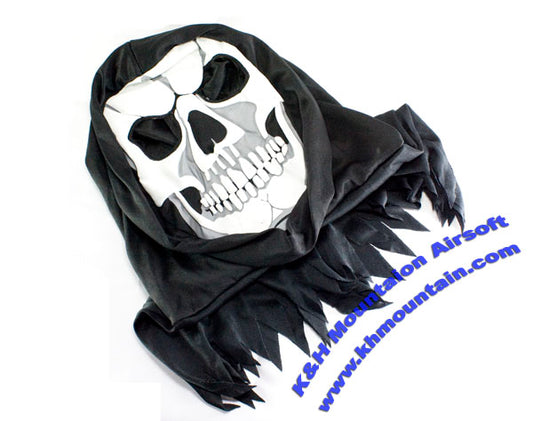 Skull Logo Full Face Mask / Black