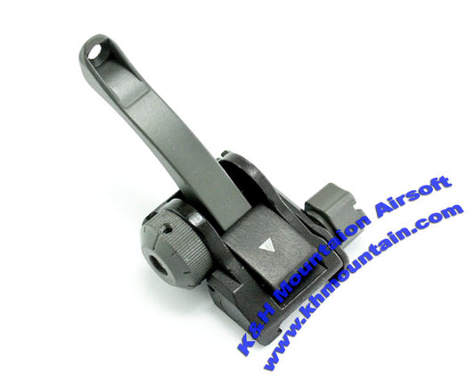 APS Full Metal Flip Up Tactical Rear Sight